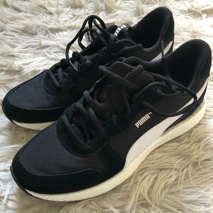 Puma black and white sneakers brand new